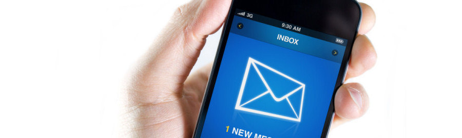 Mailbox account alerts by SMS