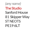 Example of a mailbox ID address in the South East
